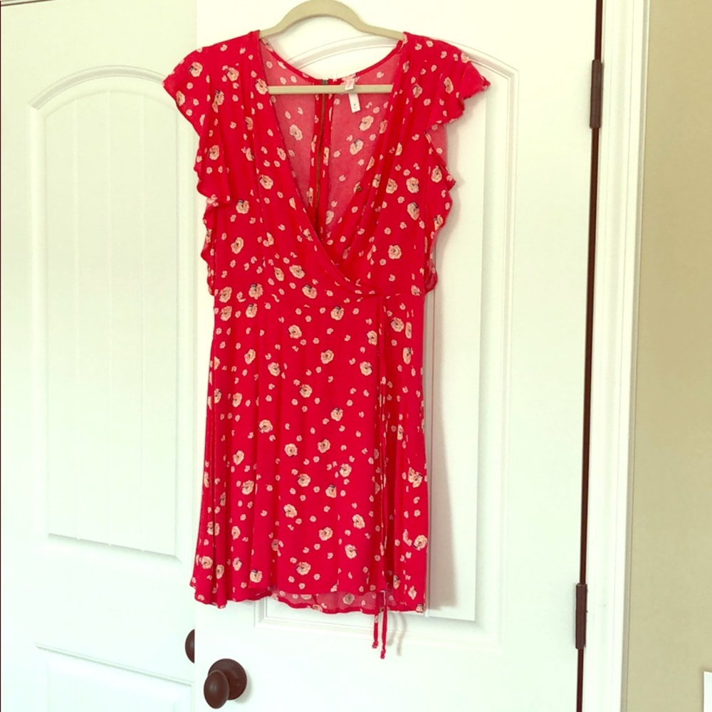 Pink Floral Sundress